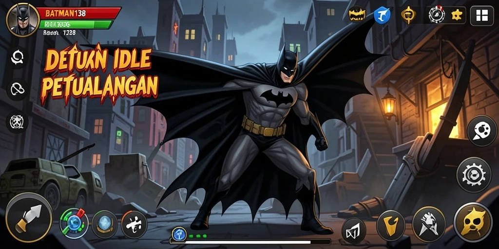 Tangkapan layar menunjukkan gameplay yang dinamis dan menarik di BATMAN138.