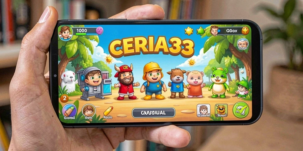 Screenshot utama CERIA33 dengan gameplay yang seru dan menarik.