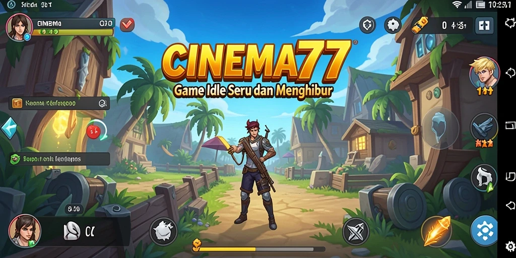Tampilan gameplay CINEMA77 yang menarik dan menghibur.