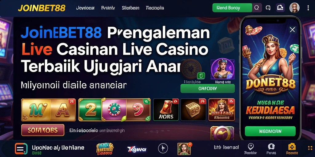 Gambar menarik dari permainan Live Casino di JOINBET88.