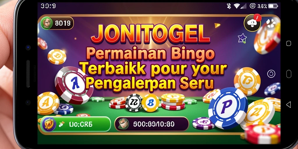 Tampilan menarik gameplay Bingo di JONITOGEL.