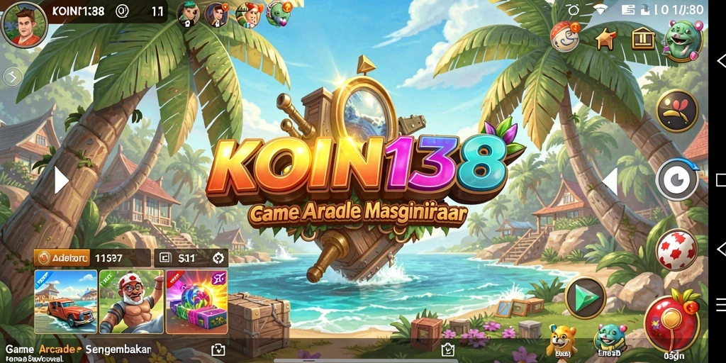 Tampilan gameplay KOIN138 yang menarik dan penuh tantangan.