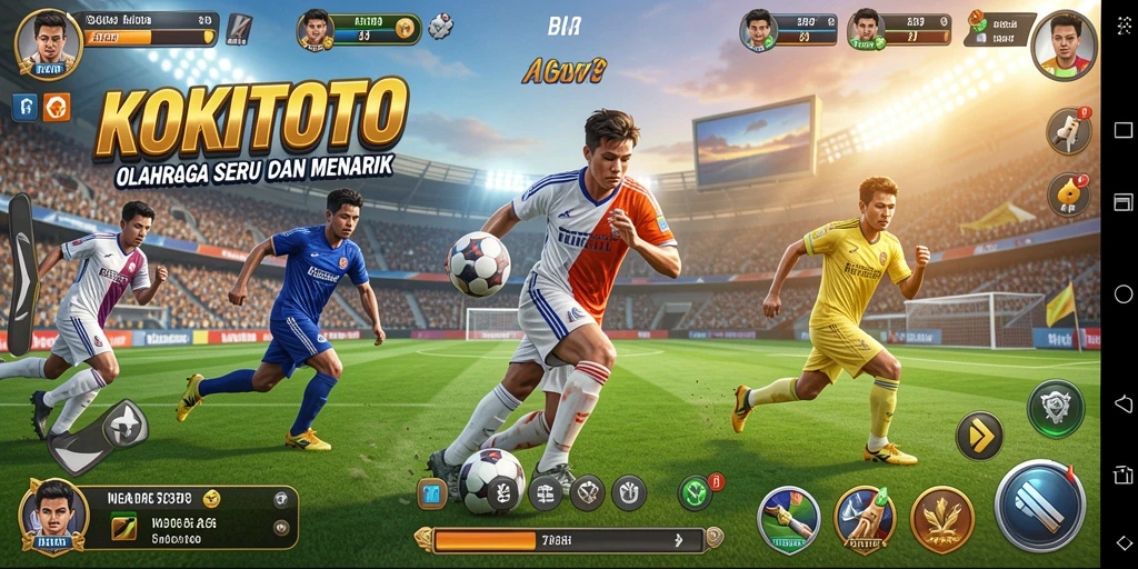 Tampilan gameplay yang menarik di KOKITOTO.