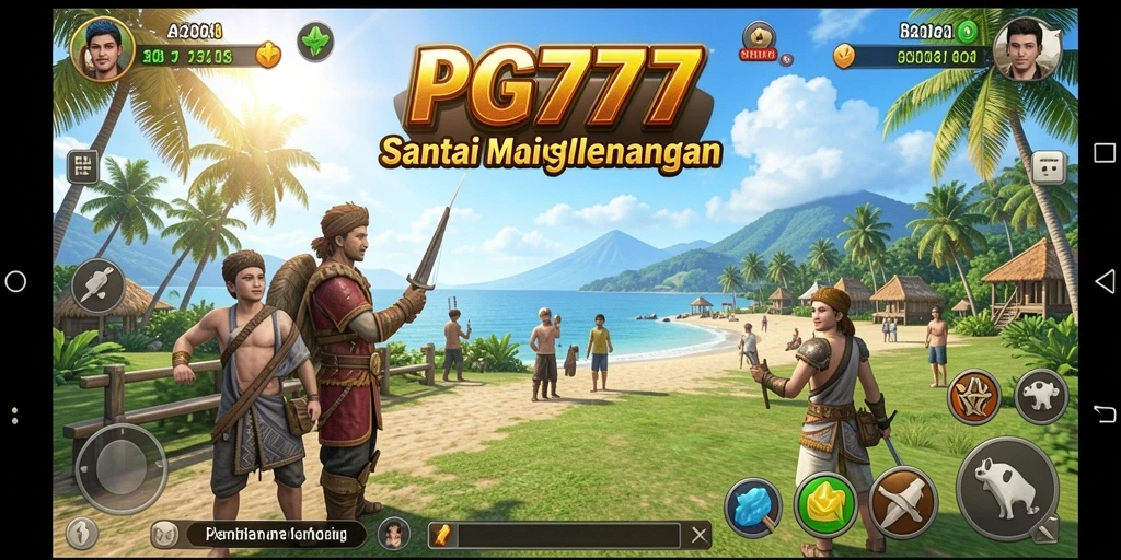 Screenshot menunjukkan gameplay menarik PG777 dengan tantangan seru.