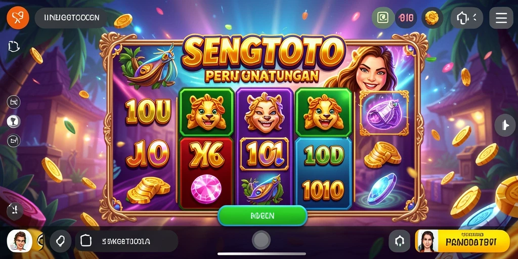 Tampilan gameplay SENGTOTO yang menarik dan penuh warna.
